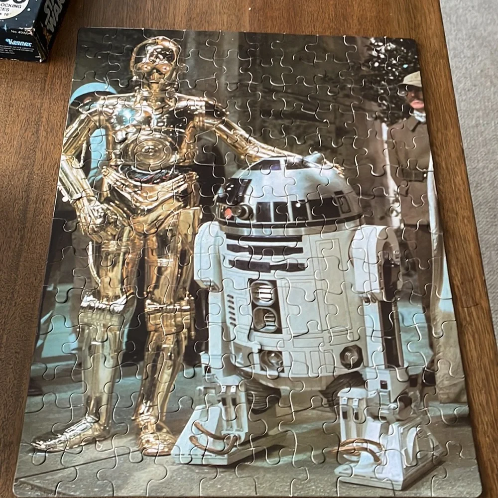 Vintage Star Wars Puzzles Set of 3
